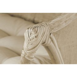 Trdgrdssoffa DKD Home Decor Vit Brun 66 x 50 x 90 cm 63 x 66 x