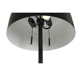 Golvlampa DKD Home Decor Svart Metall 50 W 220 V 40 x 40 x 150 c