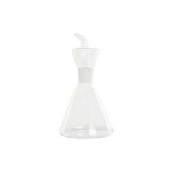 Oljeflaska DKD Home Decor Transparent Borosilikatglas 500 ml 11,
