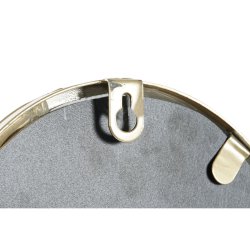 Vggspegel Home ESPRIT Gyllene 73 x 2 x 73 cm