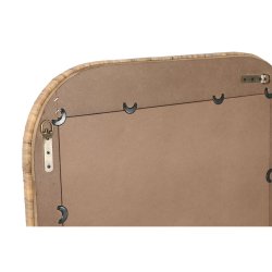 Vggspegel Home ESPRIT Brun Naturell Kolonial 70 x 3 x 100 cm