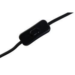 Bordslampa Home ESPRIT Svart Gyllene Harts 50 W 220 V 31 x 28 x