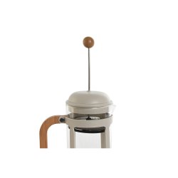 Kaffepress Home ESPRIT Vit Naturell Rostfritt stl 800 ml 15 x 1