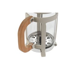 Kaffepress Home ESPRIT Vit Naturell Rostfritt stl 800 ml 15 x 1
