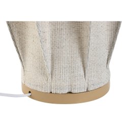 Bordslampa Home ESPRIT Brun linne Metall Snre 25 x 25 x 60 cm