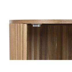 Nattduksbord Home ESPRIT Naturell Paulowniatr Tr MDF 43 x 43 x