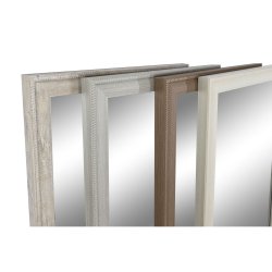 Fristende spegel Home ESPRIT Multicolour Rektangulr (4 antal)