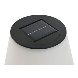 Bordslampa Home ESPRIT Vit Svart PVC Rostfritt stl Aluminium 18