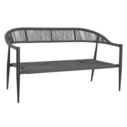 Trdgrdssoffa Home ESPRIT Aluminium 131 x 55 x 76 cm