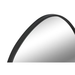 Vggspegel Home ESPRIT Svart Metall Speglar Modern 60 x 2,5 x 78