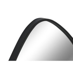 Vggspegel Home ESPRIT Svart Modern 56 x 2,5 x 69,5 cm