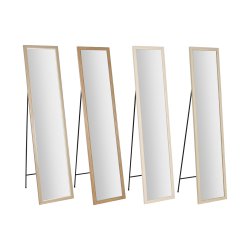 Garderobsspeglar Home ESPRIT Vit Brun Beige Gr 35,5 x 40 x 155