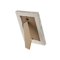 Fotoram Home ESPRIT Vit Naturell Glas polystyren Skandinavisk 14