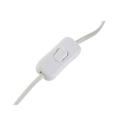 Bordslampa Home ESPRIT Vit Naturell Terrakota n Metall Bambu 50