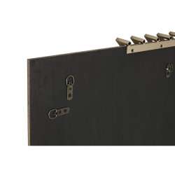 Vggspegel Home ESPRIT Gyllene 63 x 6 x 93 cm