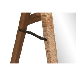 Garderobsspeglar Home ESPRIT Naturell 46,5 x 48 x 150,5 cm