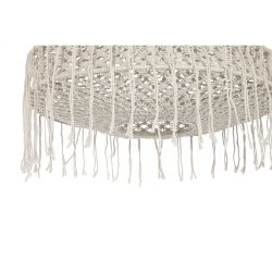 Lampskrm Home ESPRIT Naturell Boho 63 x 63 x 70 cm