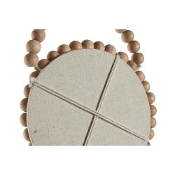 Spegelspel Home ESPRIT Naturell Scandi 15 x 1 x 24 cm (3 Delar)