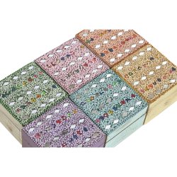 Smyckeskrin Home ESPRIT Multicolour Mangotr 10 x 10 x 6 cm (2 D