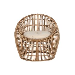 Kerti szk Home ESPRIT Bambu Rattan 70 x 70 x 74 cm