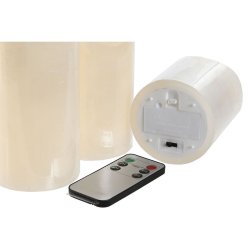 LED Ljus Home ESPRIT Beige 25 x 10 x 20 cm