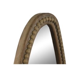 Vggspegel Home ESPRIT Brun Kolonial Bollar 34 x 4 x 60 cm