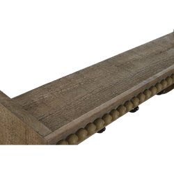 Vggmonterad rockhngare Home ESPRIT Brun Svart Tr Metall 67 x