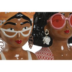 Kruka Home ESPRIT Multicolour 16 x 13 x 24 cm (2 antal)