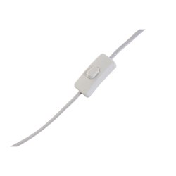 Bordslampa Home ESPRIT Vit Gyllene Harts Plast 220 V 18 x 17 x 4