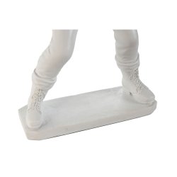 Bordslampa Home ESPRIT Vit Gyllene Harts 220 V 32 x 13 x 52 cm