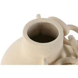 Vas Home ESPRIT Vit Keramik Stengods Modern 22 x 22 x 22 cm