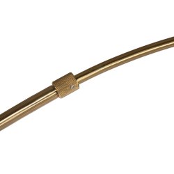 Golvlampa Home ESPRIT Vit Beige Gyllene 126 x 40 x 193 cm