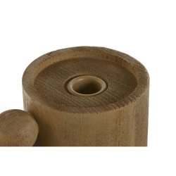 Kandelaber Home ESPRIT Brun Harts Tr 15 x 9,5 x 35 cm