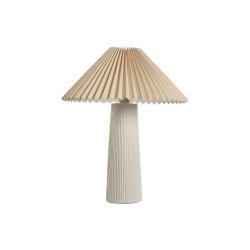 Bordslampa Home ESPRIT Beige Keramik 50 W 220 V 35 x 35 x 41 cm