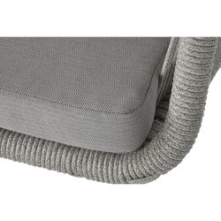 Trdgrdssoffa Home ESPRIT Vit Gr Aluminium syntetisk rattan 57