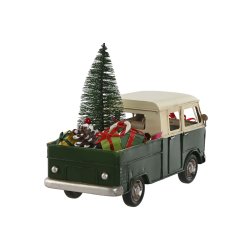 Julgranskula Home ESPRIT Rd Grn 26,5 x 12 x 19 cm (2 antal)