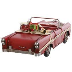 Julgranskula Home ESPRIT Rd Grn 37 x 15,5 x 12 cm (2 antal)