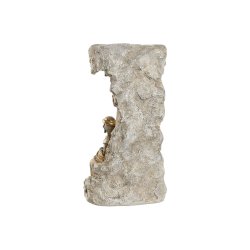 Julkrubba-set Home ESPRIT Multicolour Harts 19,5 x 11 x 31,5 cm