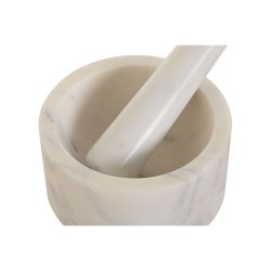 Kksmortel Home ESPRIT Marmor 12,5 x 12,5 x 6,5 cm