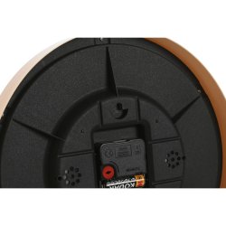 Vggklocka Home ESPRIT Brun Grn Gr polystyren 30 x 4 x 30 cm (