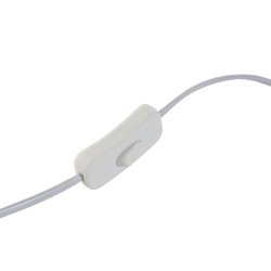 Bordslampa Home ESPRIT Brun Metall Rafia 50 W 220 V 27 x 27 x 40