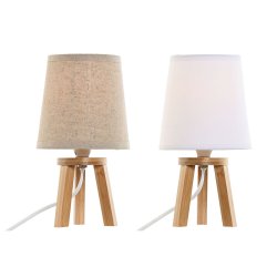 Bordslampa Home ESPRIT Brun 13 x 13 x 24 cm (2 antal)