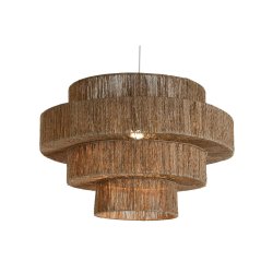 Taklampa Home ESPRIT Brun 70 x 70 x 47 cm