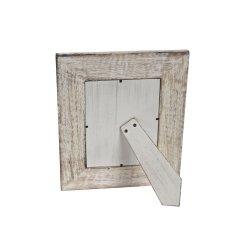Fotoram Home ESPRIT Vit Naturell Glas Mangotr Indier 26,5 x 2 x