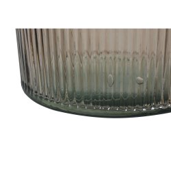 Vas Home ESPRIT Beige-brun (taupe) tervunnet glas 30 x 30 x 72