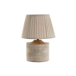 Bordslampa Home ESPRIT Naturell 50 W 220 V
