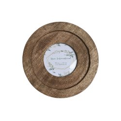 Fotoram Home ESPRIT Naturell Glas