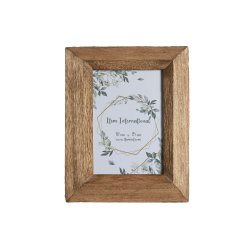 Fotoram Home ESPRIT Naturell Glas Mangotr