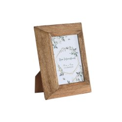 Fotoram Home ESPRIT Naturell Glas Mangotr