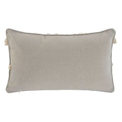 Kudde Home ESPRIT Vit Svart Boho 50 x 8 x 30 cm